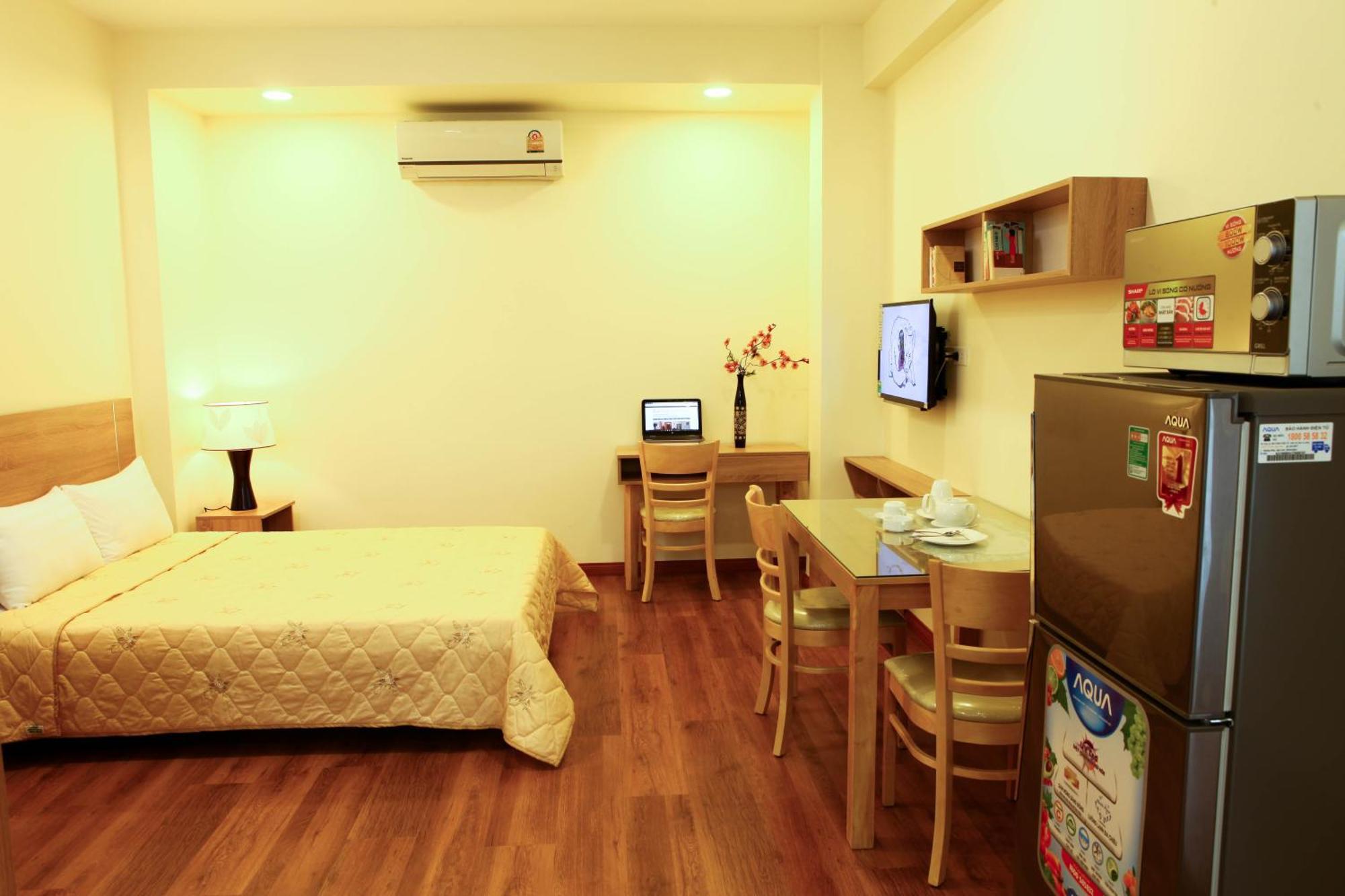 The Green View V Hotel & Serviced Apartment Хошимин Екстериор снимка