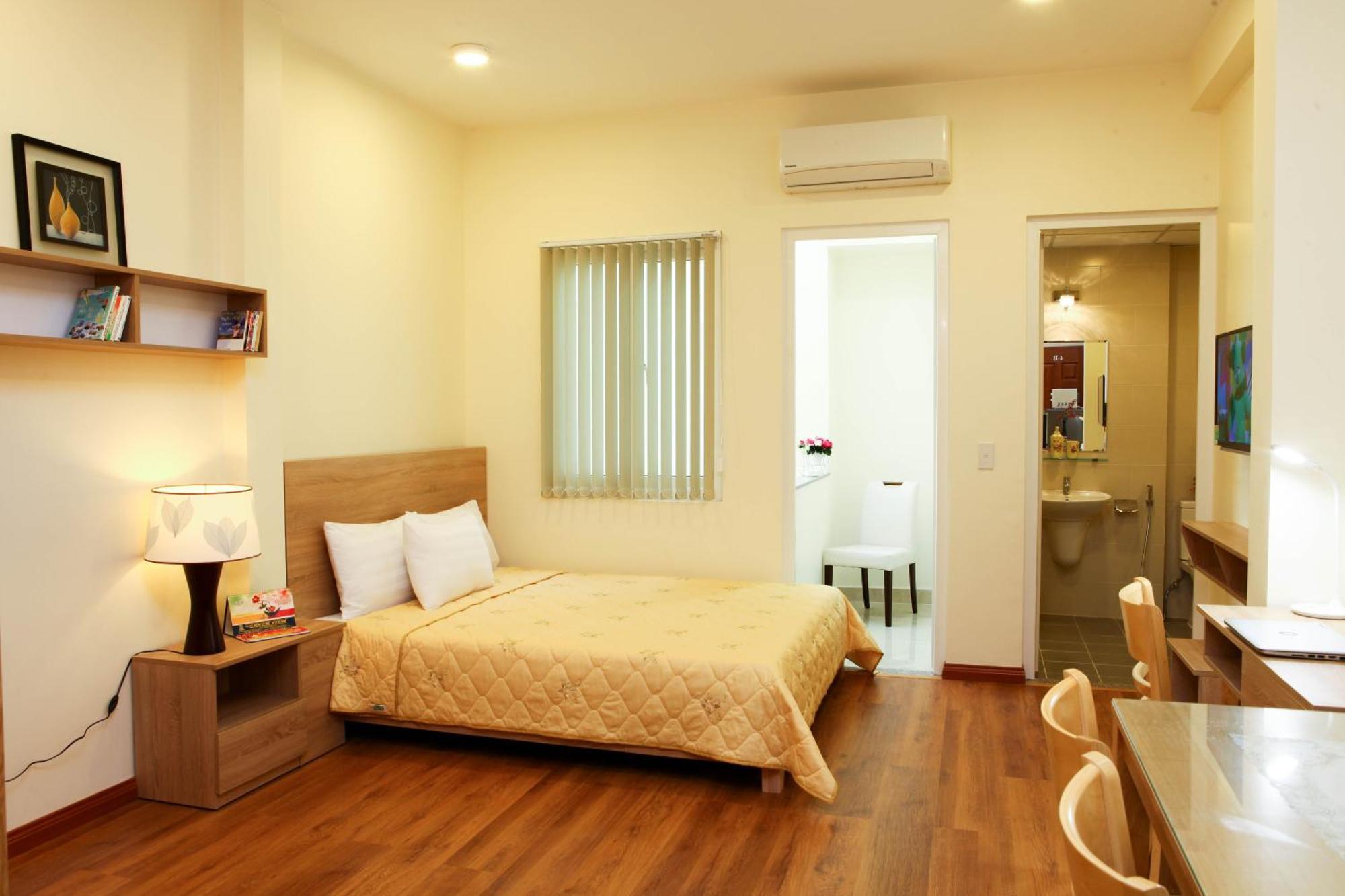 The Green View V Hotel & Serviced Apartment Хошимин Екстериор снимка